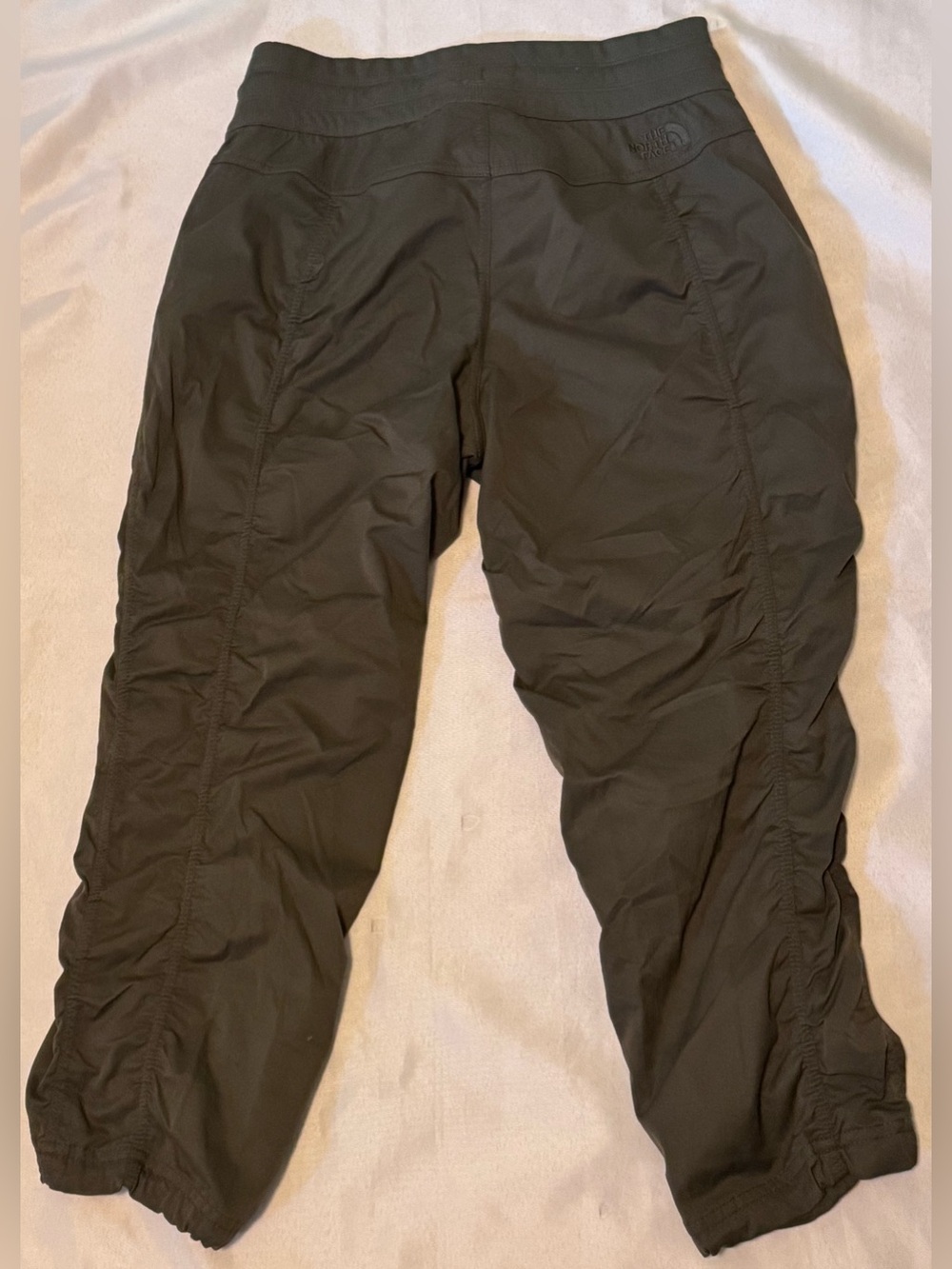 The North Face Women's Aphrodite 2.0 Capri Pants Joggers Dark Green Size Small - Picture 4 of 7